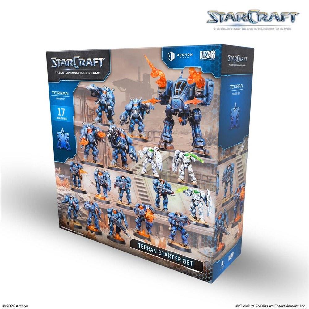 StarCraft The Miniatures Game - Terran Starter Set EN