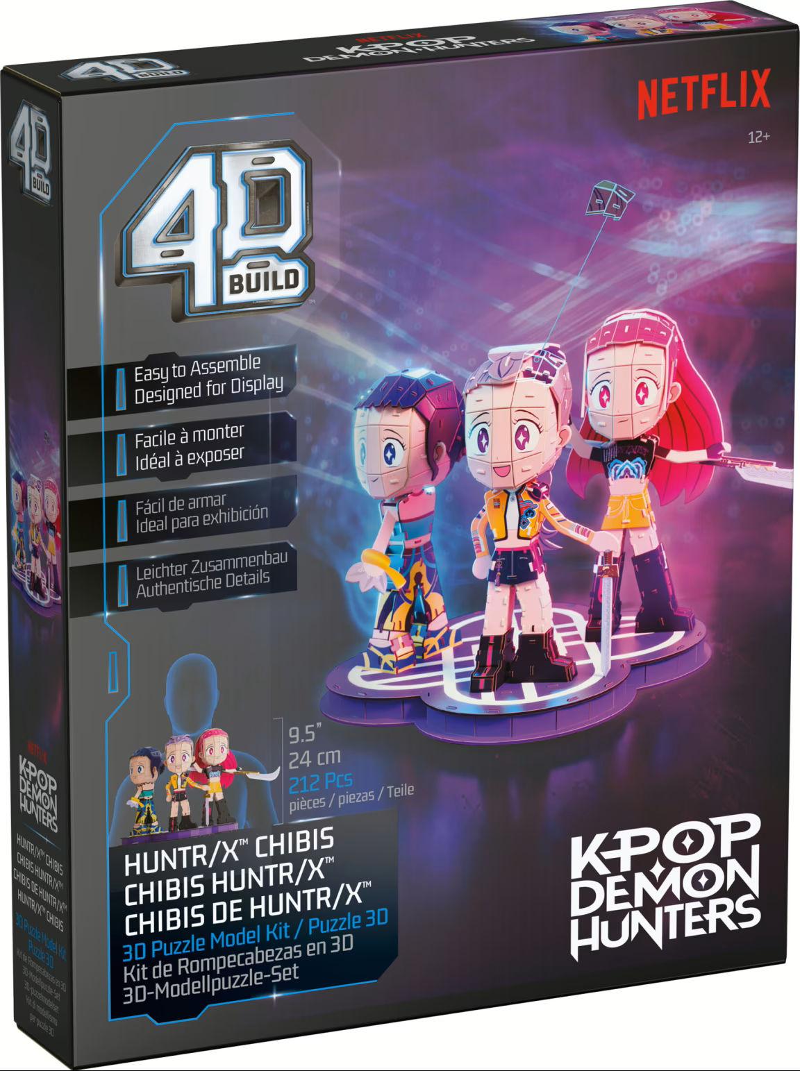 4D Build: K-Pop Demon Hunters - Huntrix Chibi