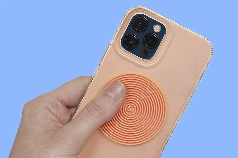 Slabs. - Circle Groove Orange
