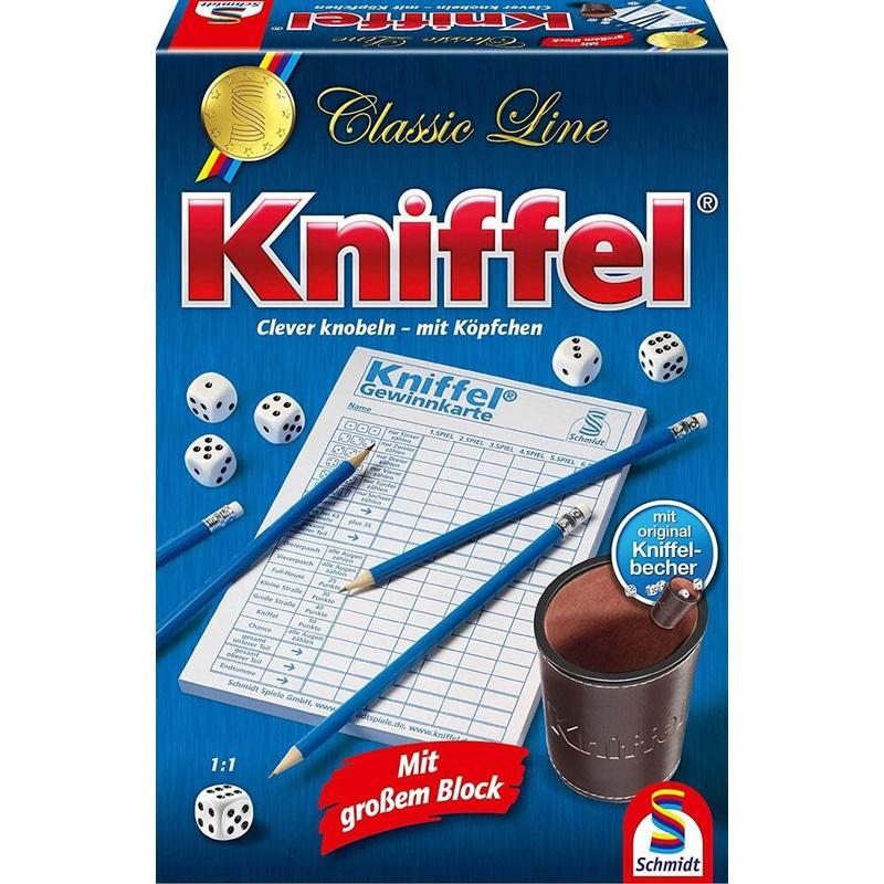 Classic Line: Kniffel mit großen Würfeln & Block