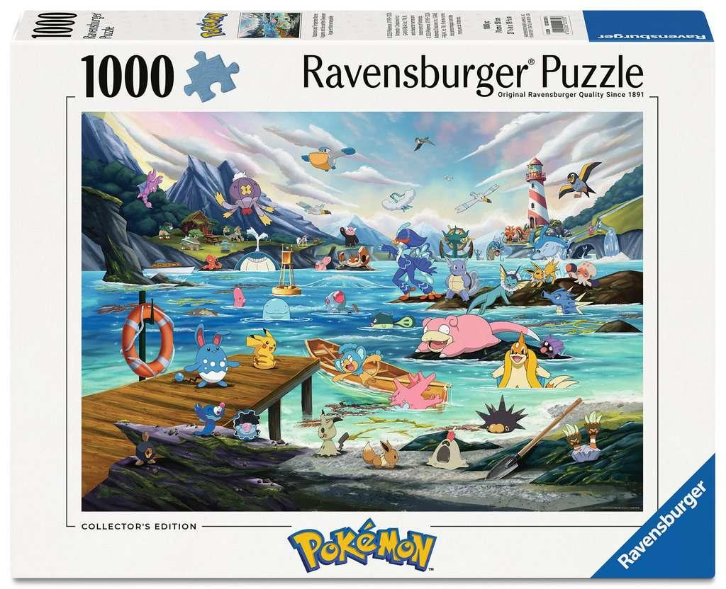 Erwachsenenpuzzle 1000 Teile - Pokémon - Vaporeon and Temperate Marine
