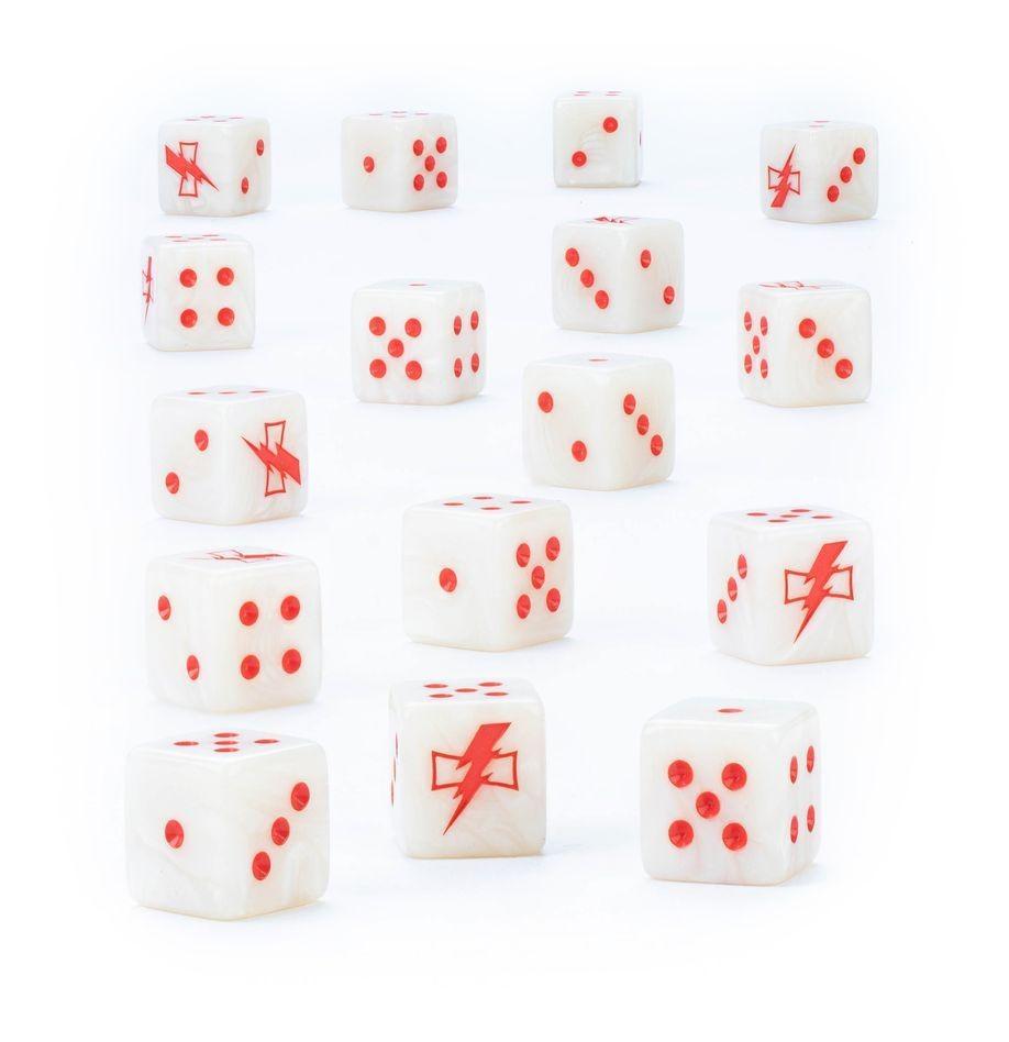 Warhammer 40000: White Scars Dice (55-67)