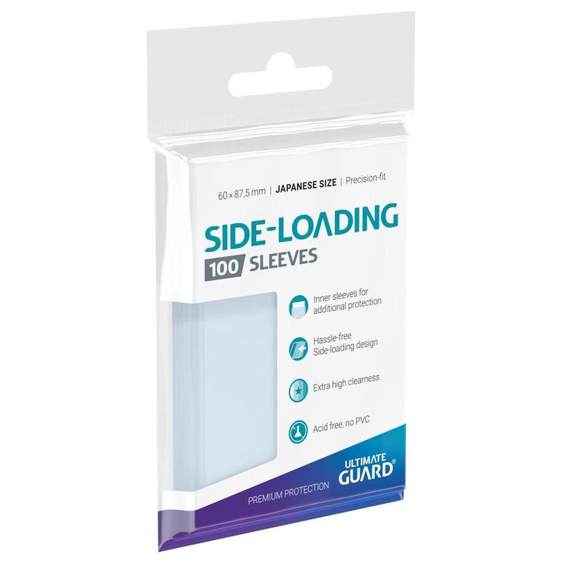 Precise-Fit Sleeves Side-Loading Japanese Size Transparent (100)