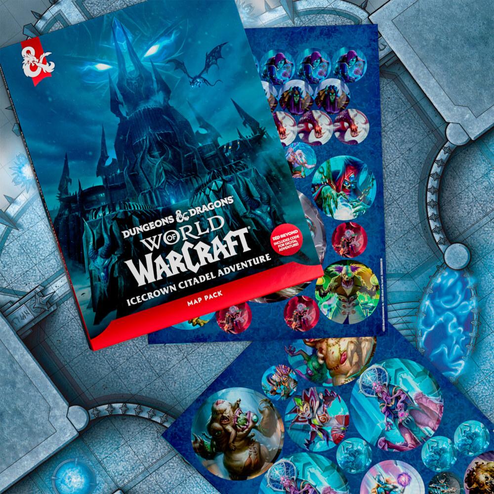 Dungeons & Dragons: World of Warcraft - Icecrown Citadel Adventure Map Pack EN
