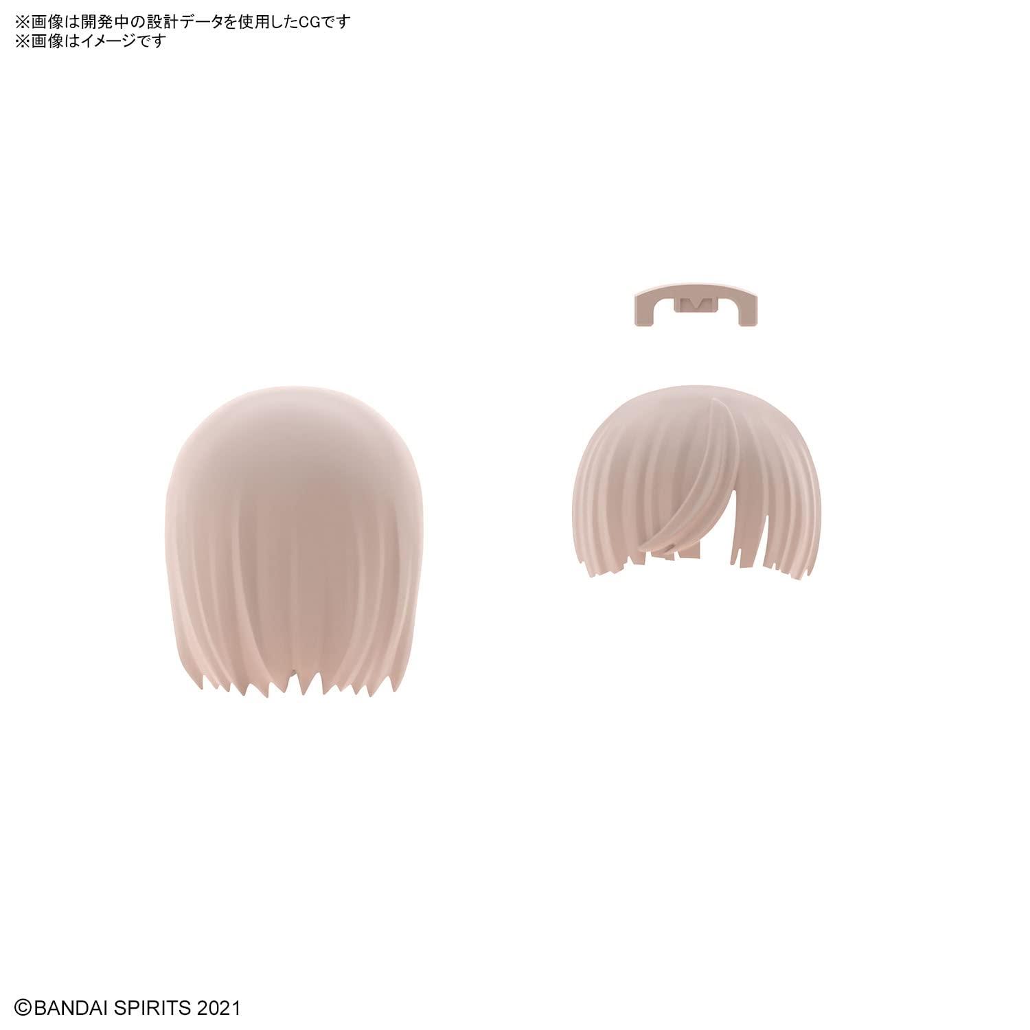 30 Minute Sisters - Option Hair Style Parts Vol. 8 - Straight Hair 2 (Brown 3)