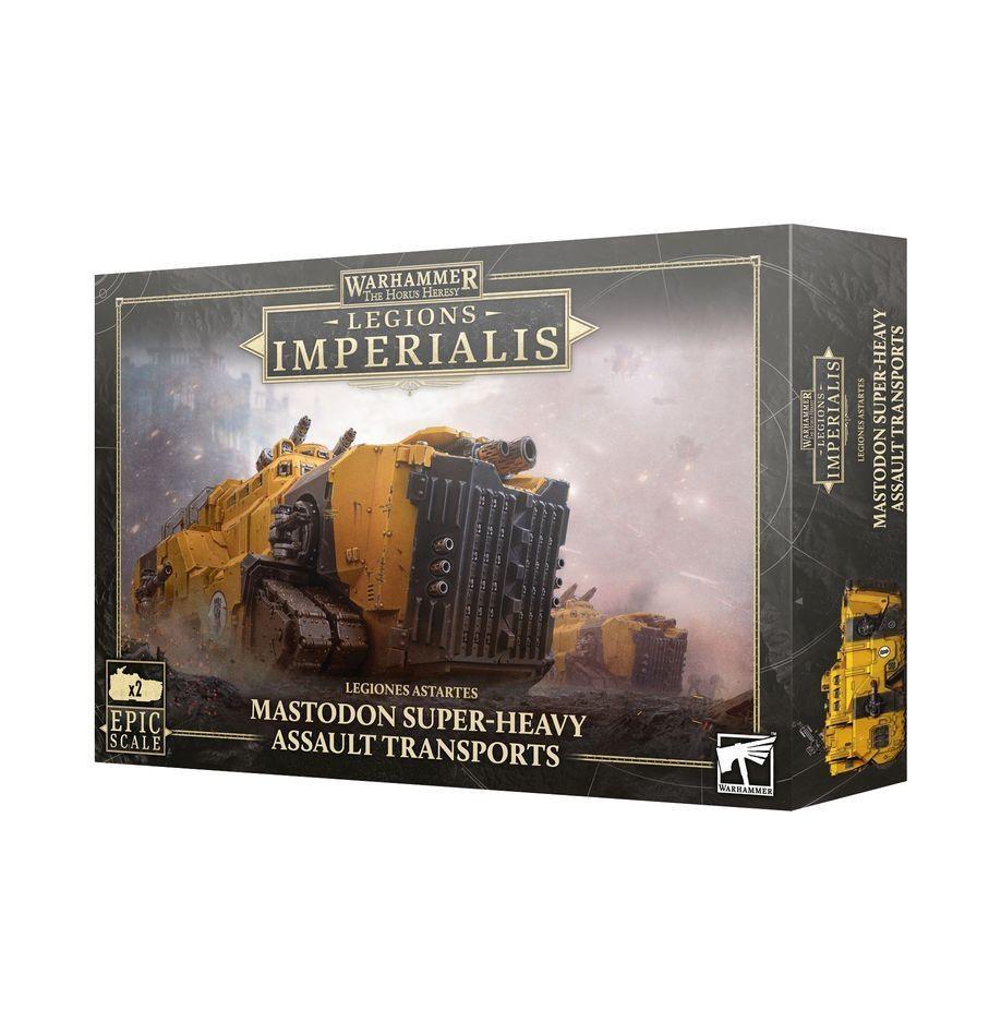 LEGIONS IMPERIALIS: MASTODON SUPER-HEAVY ASSLT TRNSPRTS (03-92)