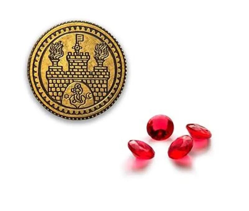Gwent - 3D Coin & Gems