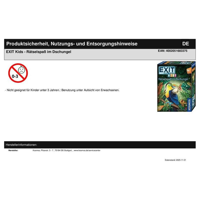 EXIT Kids - Rätselspaß im Dschungel