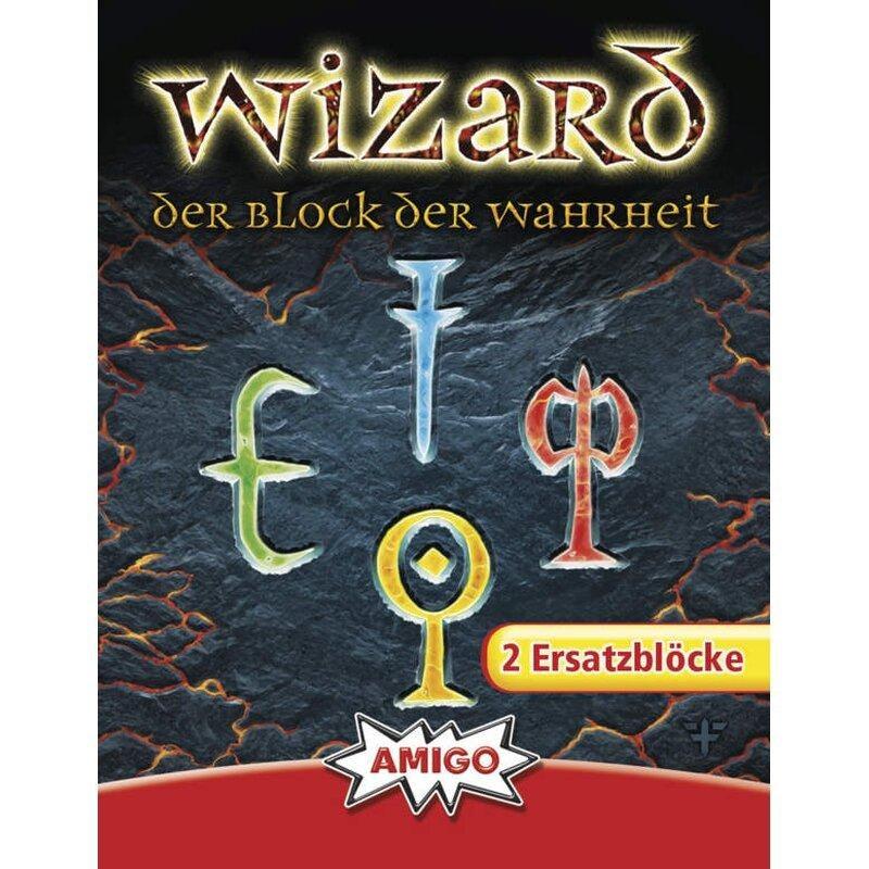 Ersatzblöcke für Wizard Kartenspiel 2 Stück