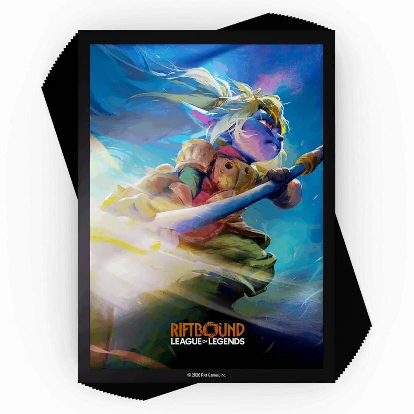 Riftbound: League of Legends TCG - Unleashed Art Sleeves Poppy, Keeper of the Hammer