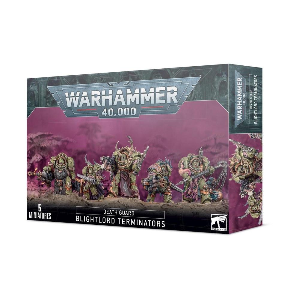 Death Guard Blightlord Terminators / Pestgarde Terminatoren (43-51)
