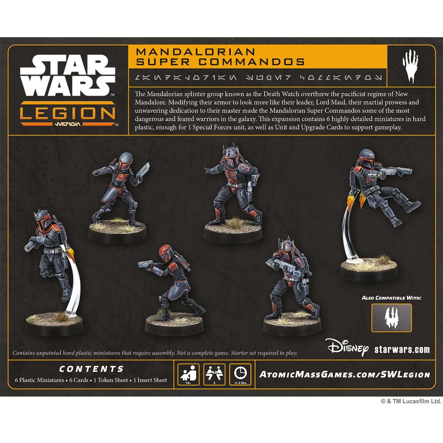 Star Wars Legion - Mandalorian Super Commandos