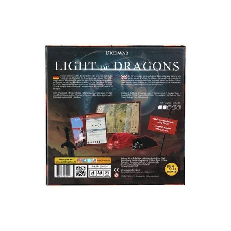 DiceWar - Light of Dragons Grundspiel DE