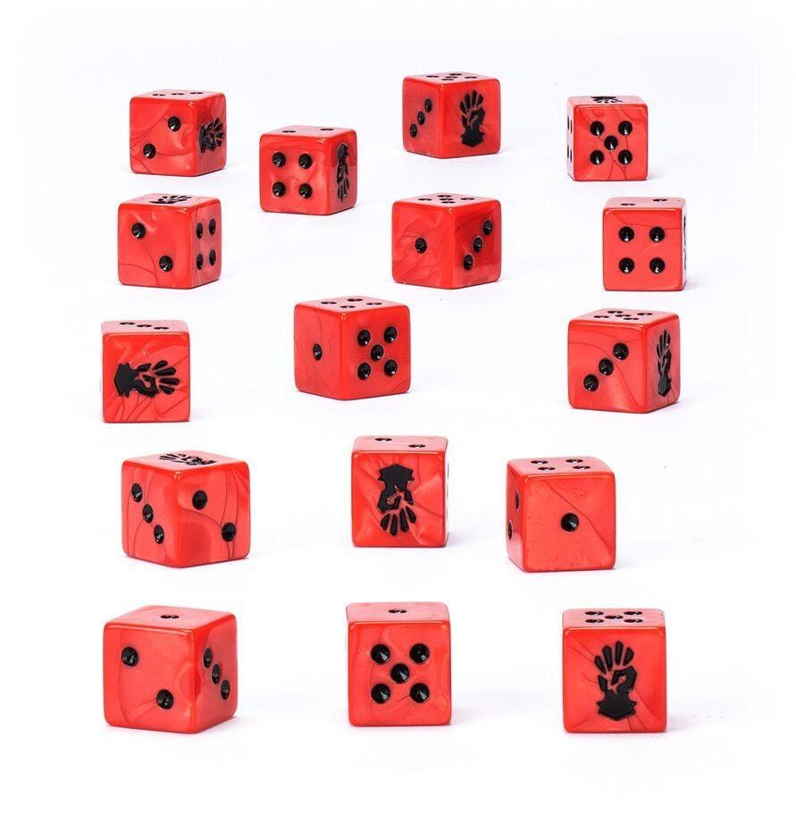 Chaos Space Marines: Red Corsairs Dice (43-115)