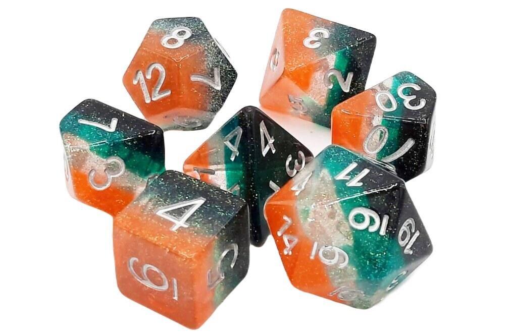Gradients Oh Clementine! Dice Set (7)