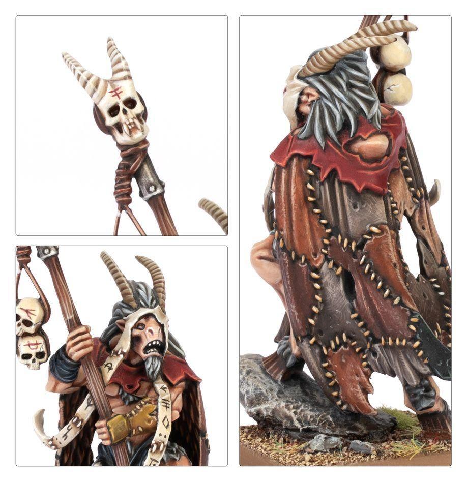BEASTMEN BRAYHERDS: BEASTMAN SHAMAN (08-111)