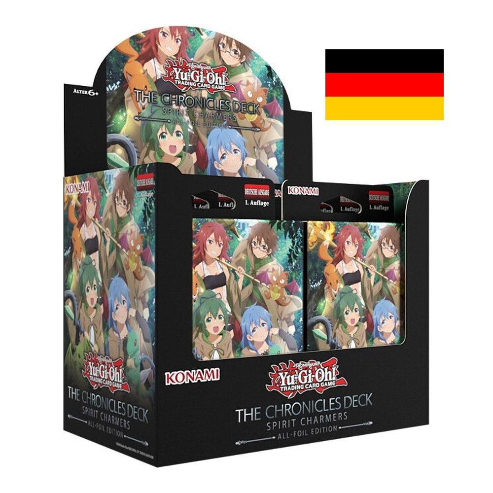 Yu-Gi-Oh! - Structure Deck: The Chronicles Deck: Spirit Charmers Deck Display (8) DE
