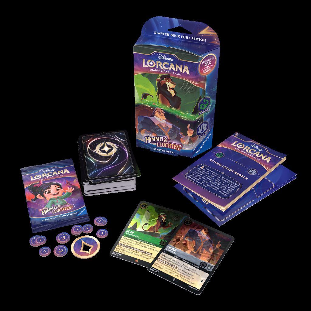 Disney Lorcana - Himmelsleuchten: Starter Deck Scar / Kronk DE