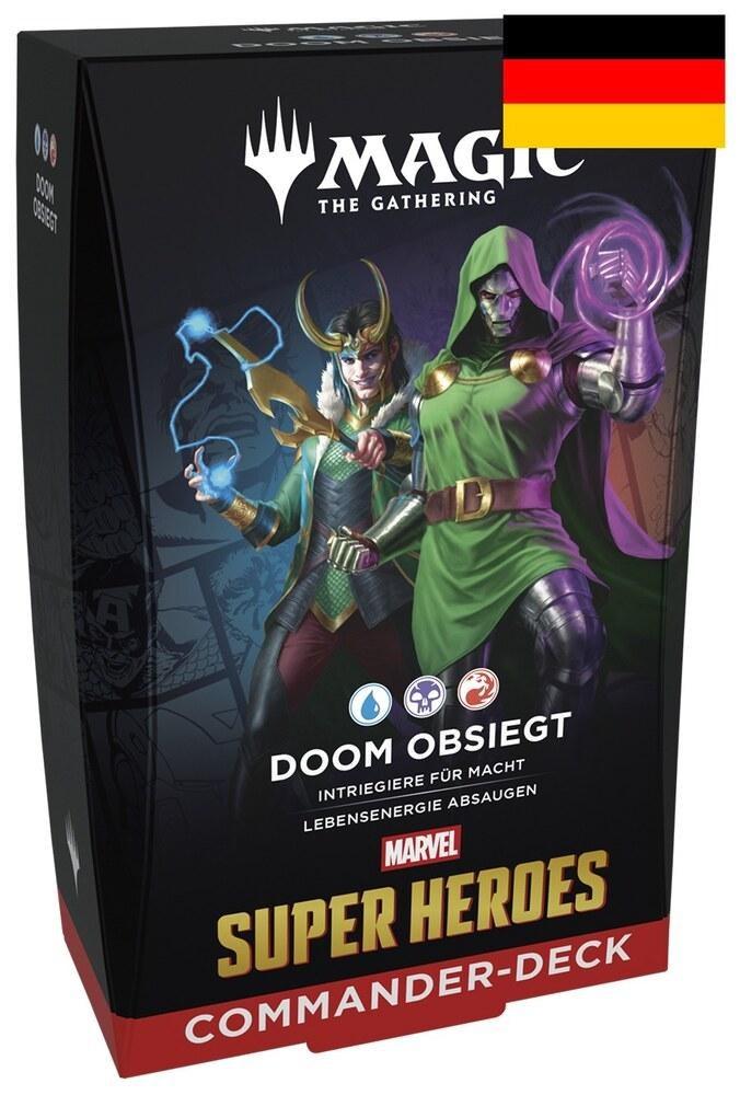 MTG - Marvel Super Heroes: Commander - Doom Obsiegt Deck DE