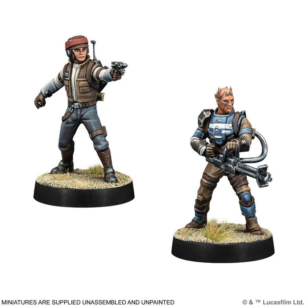 Star Wars: Legion  Customizable Rebel Officer & Agent DE