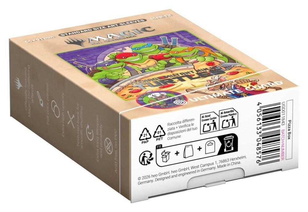 Ultimate Guard - Art Sleeves Magic: The Gathering - Teenage Mutant Ninja Turtles - Pizza Box