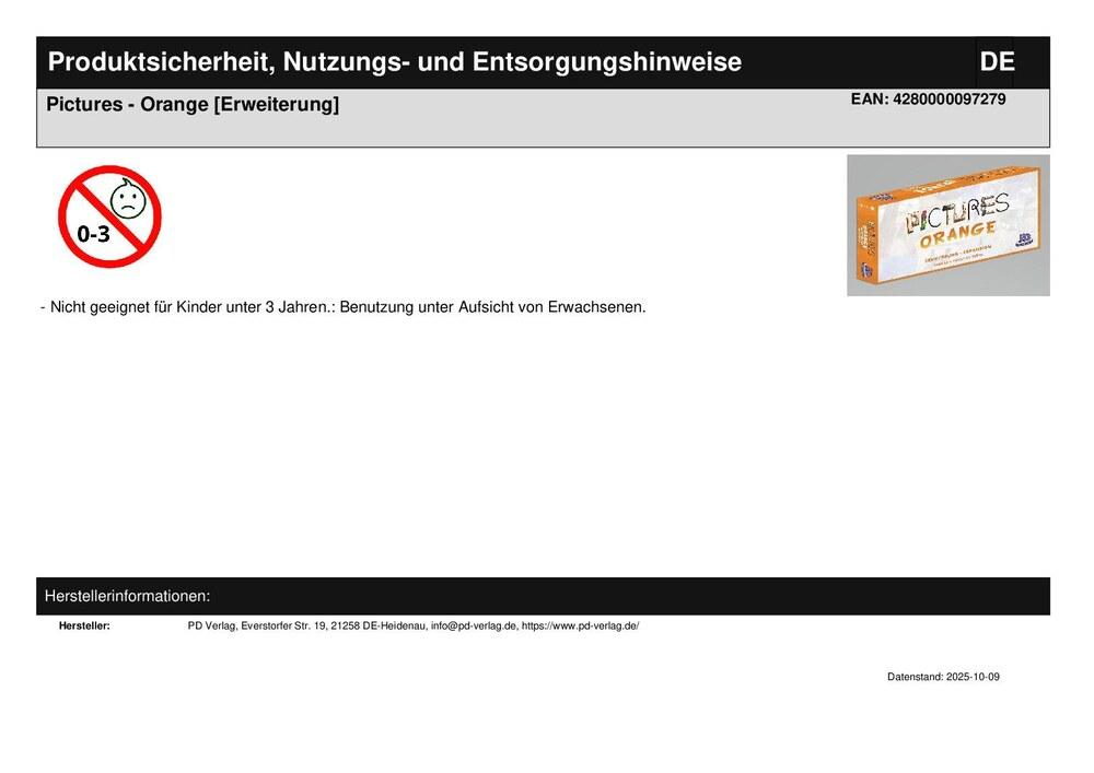 Pictures - Orange [Erweiterung]