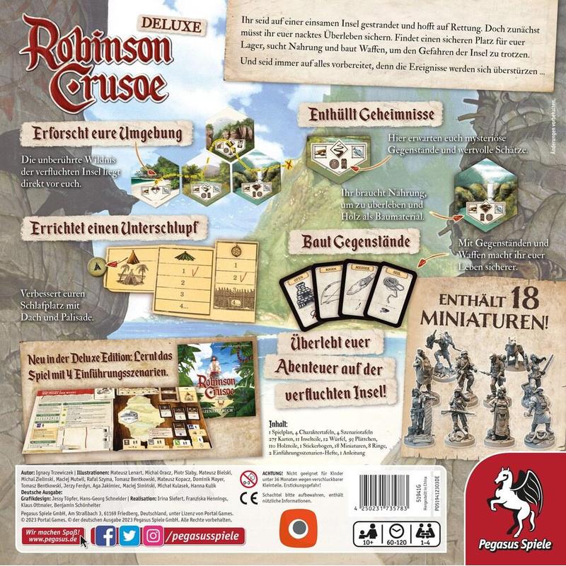 Robinson Crusoe Deluxe Edition DE