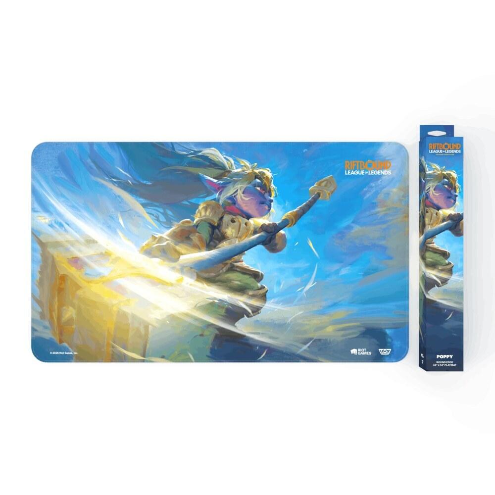 Riftbound: League of Legends TCG - Unleashed Playmat Poppy, Keeper of the Hammer