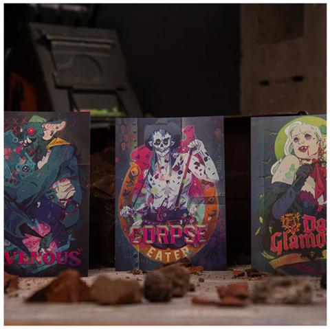 Eat The Reich pinup postcard pack
