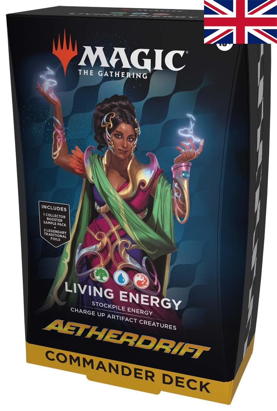 MTG - Aetherdrift: Commander Deck Living Energy EN