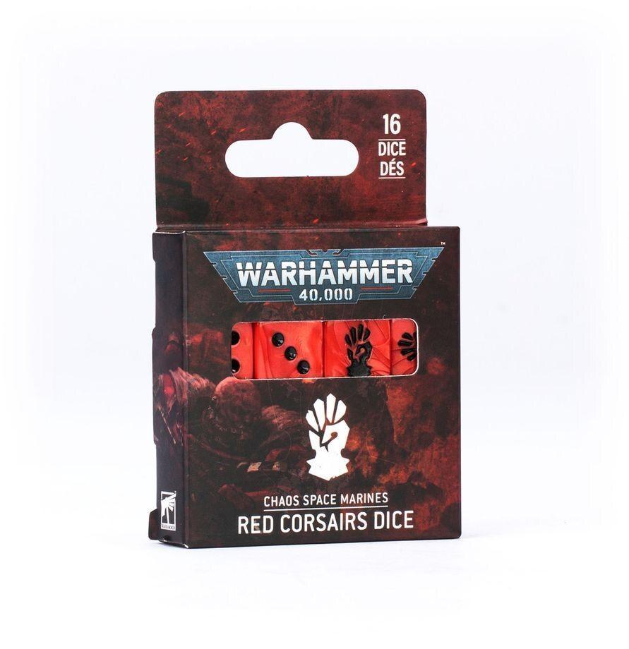 Chaos Space Marines: Red Corsairs Dice (43-115)
