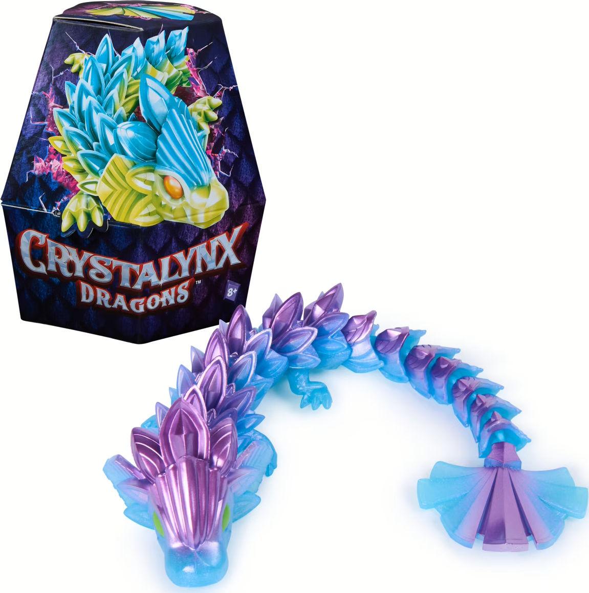 Crystal Lynx Small Dragon