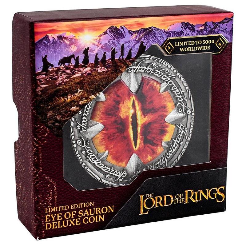 Lord of the Rings Eye of Sauron Deluxe Coin
