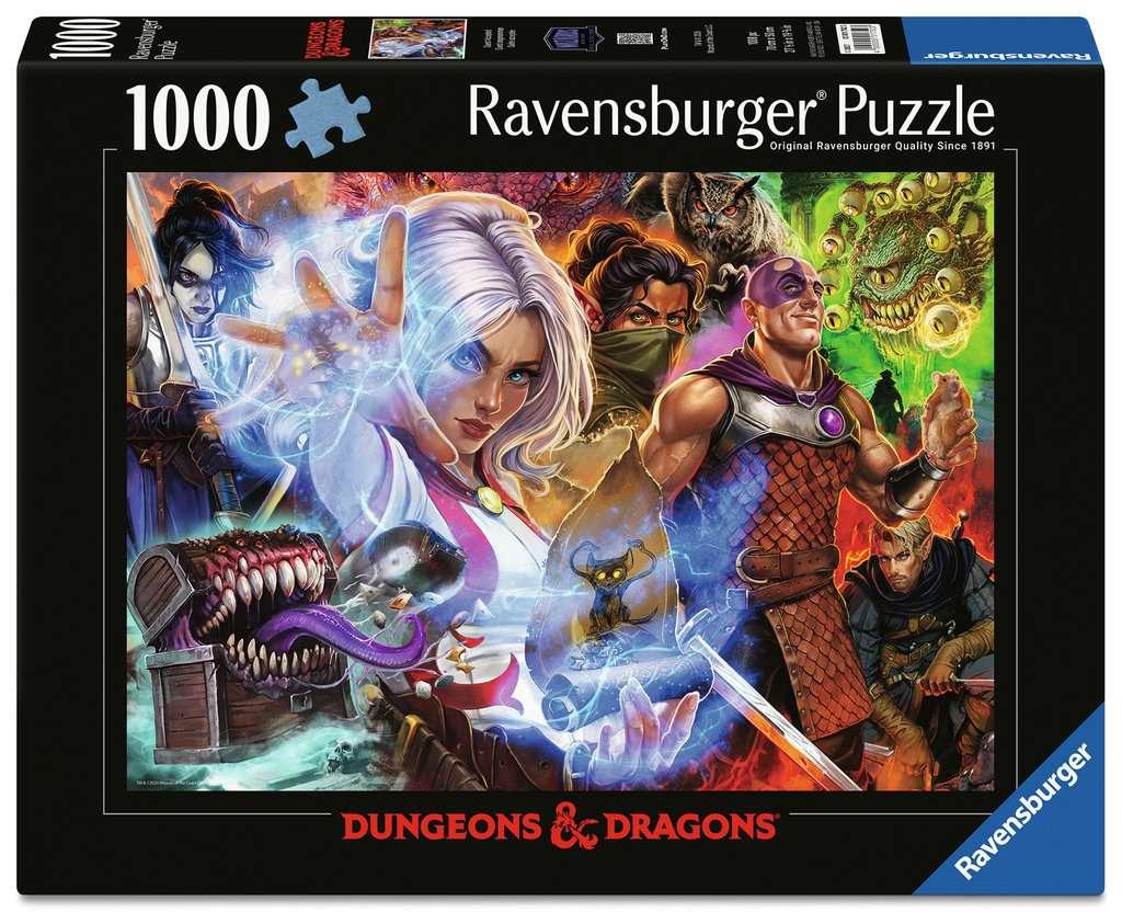 Erwachsenenpuzzle 1000 Teile - D&D - Quest Accepted