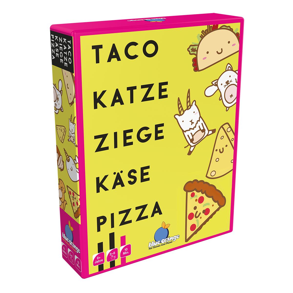Taco Katze Ziege Käse Pizza DE