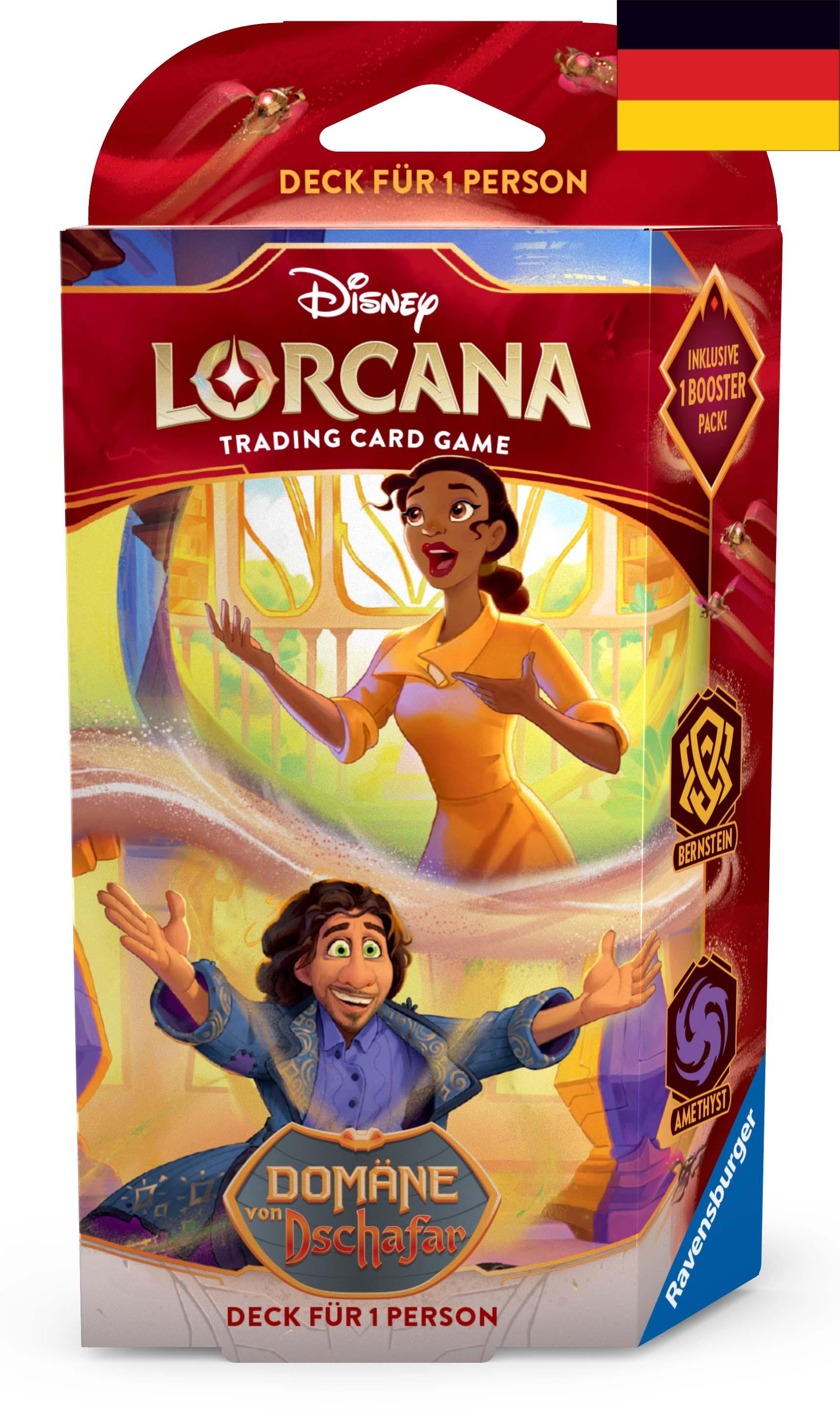 Disney Lorcana - Domäne von Dschafar: Starter Deck Tiana / Bruno DE