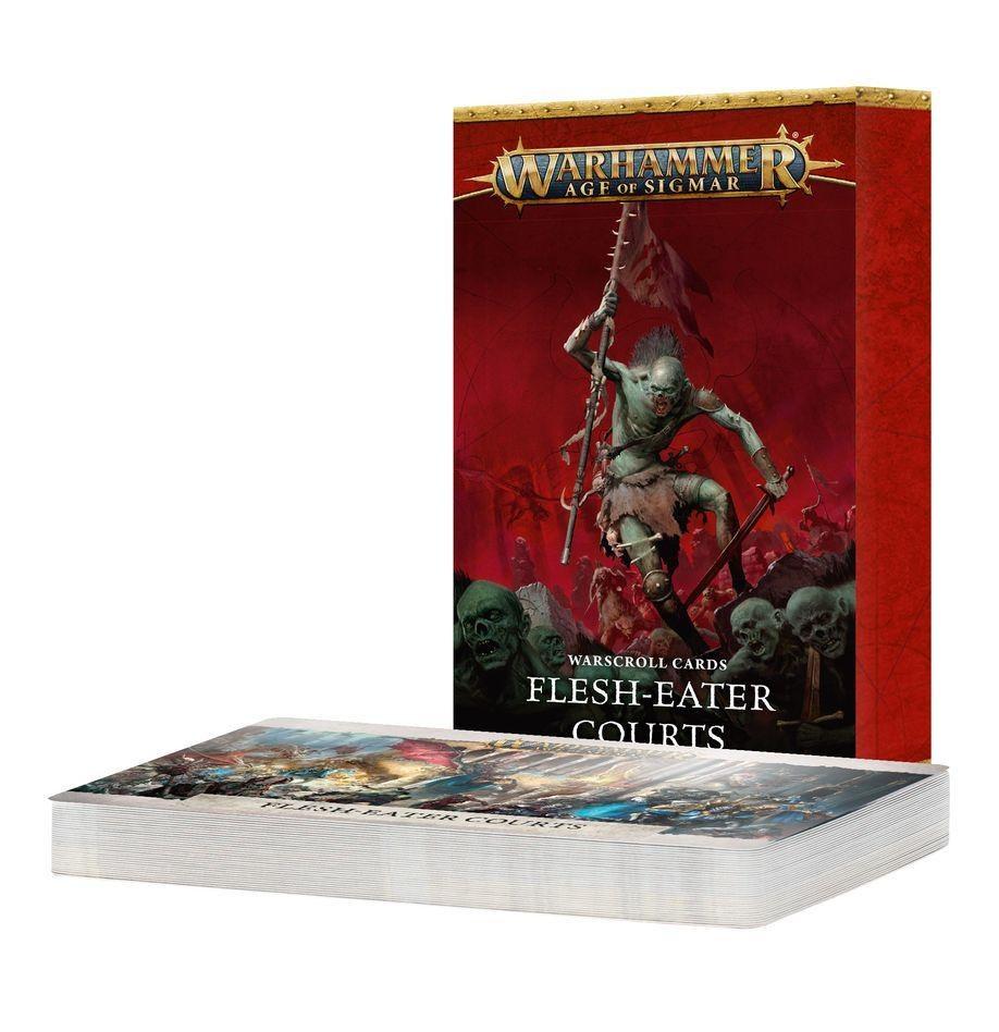 WARSCROLL CARDS:FLESH-EATER COURTS (ENG) (91-30-60) 4th Edition