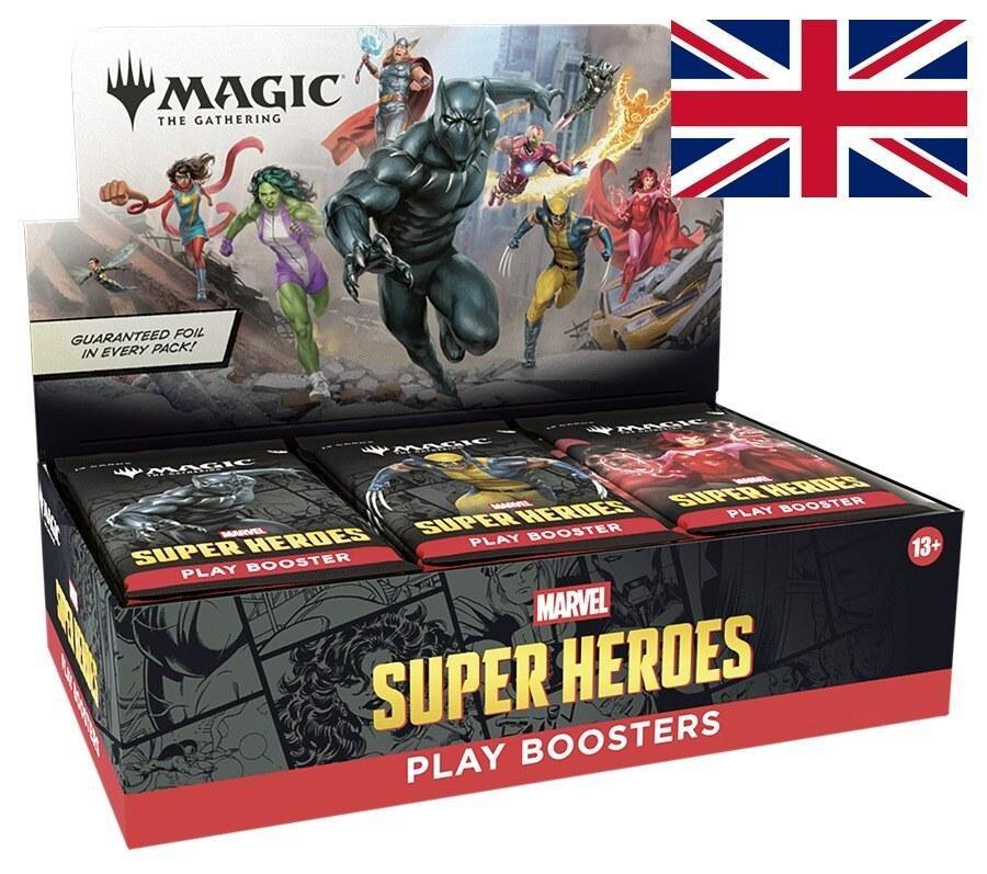 MTG - Marvel Super Heroes: Play Booster Display (30) EN