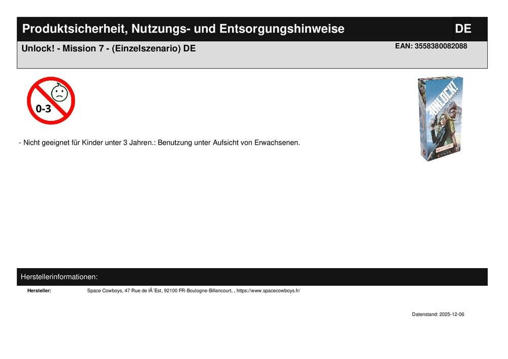 Unlock! - Mission 7 - (Einzelszenario) DE