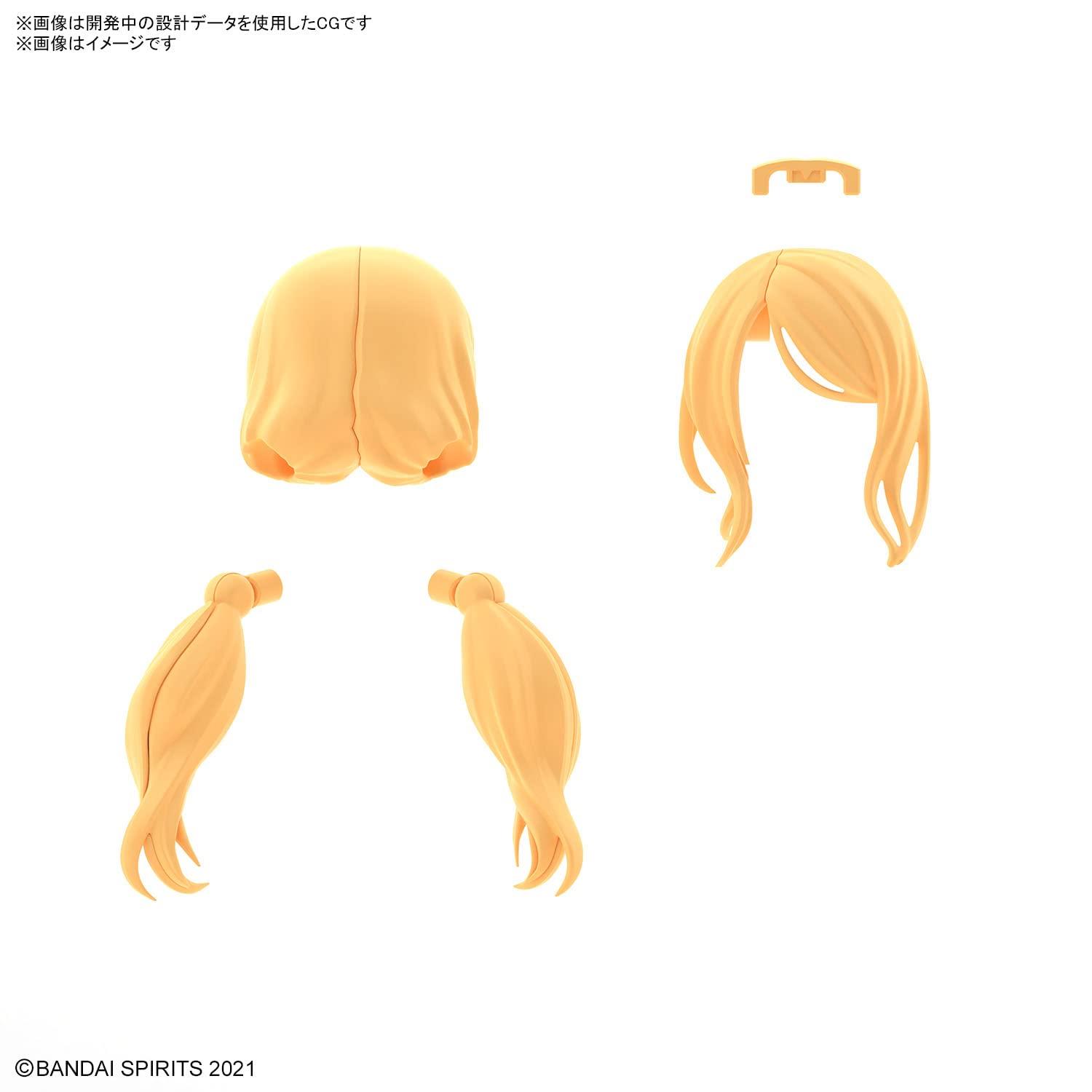 30 Minute Sisters - Option Hair Style Parts Vol. 8 - Pigtails 6 (Yellow 1)
