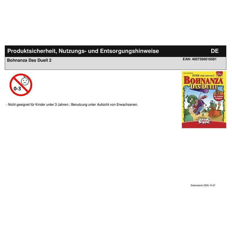 Bohnanza Das Duell 2