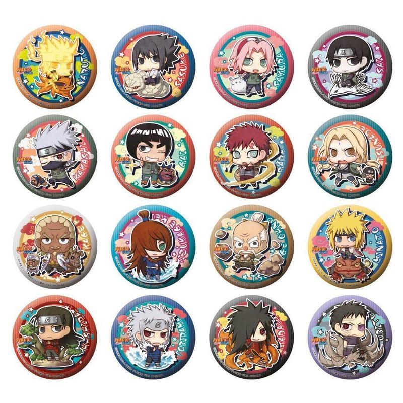 Naruto Metall Ansteck-Buttons 5 cm Ninkaitaisen