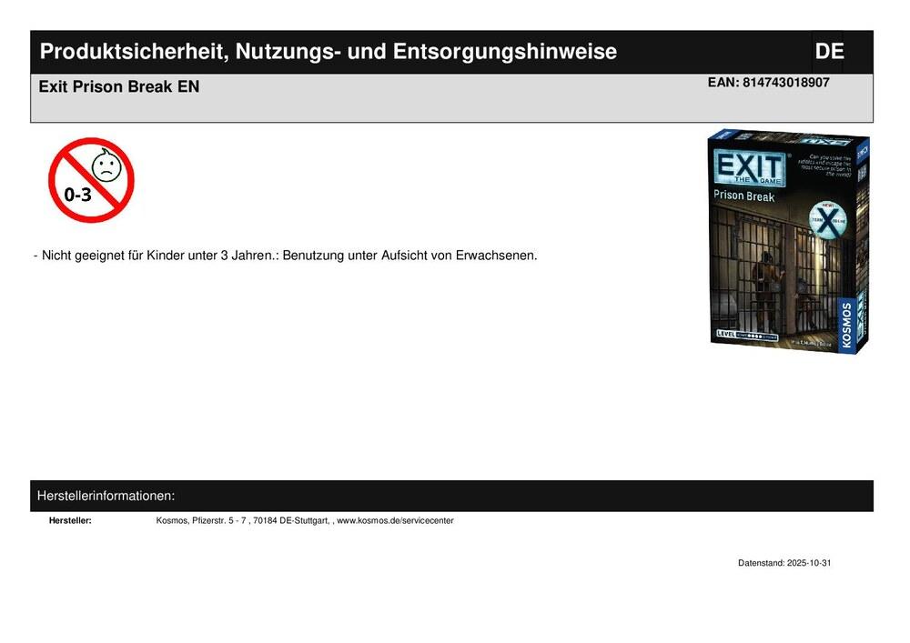 Exit Prison Break EN