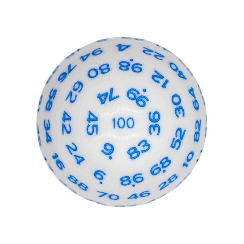 Würfel D100 White / Blue