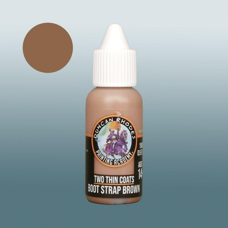 Two Thin Coats: Boot Strap Brown Midtone