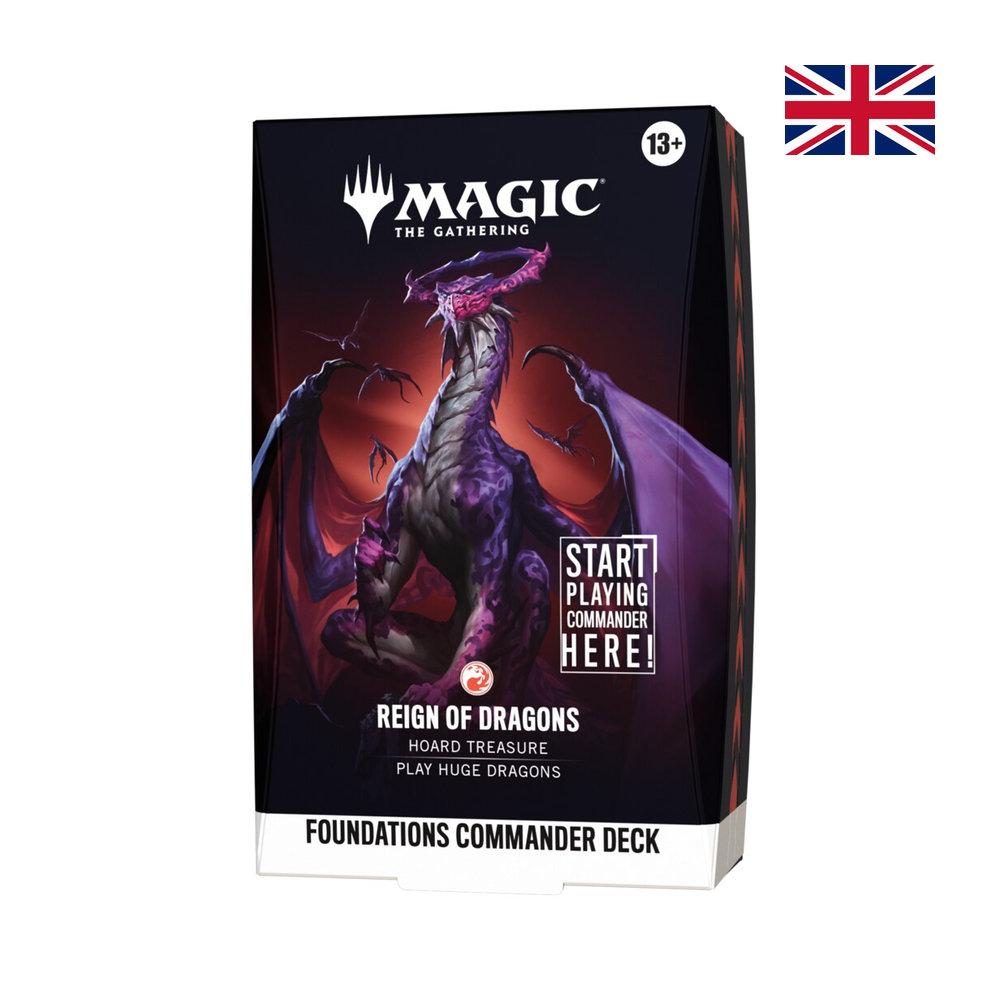 MTG - Foundations: Commander Deck - Reign of Dragons EN