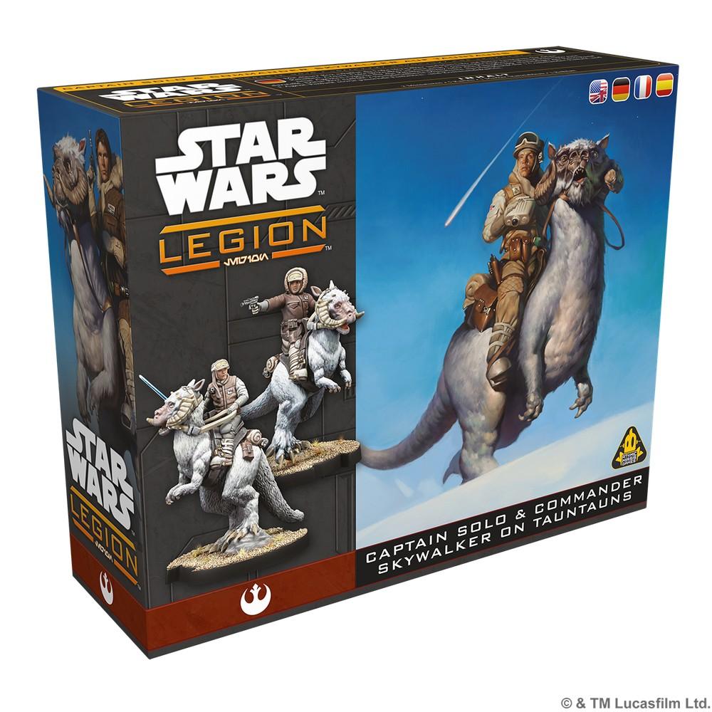 Star Wars: Legion - Captain Solo & Commander Skywalker on Tauntauns