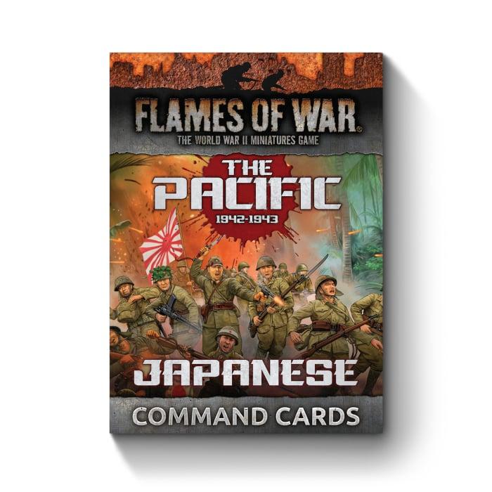 The Pacific: Japanese Command Cards (x30 Cards) - Limited Edition