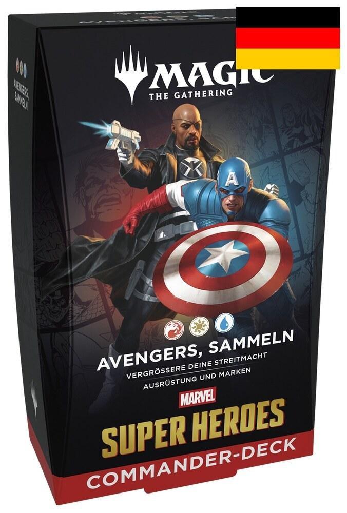 MTG - Marvel Super Heroes: Commander - Avengers, Sammeln Deck DE