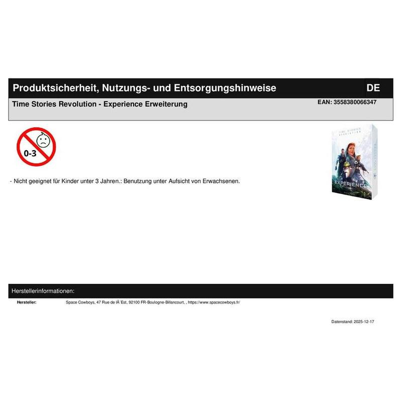 Time Stories Revolution - Experience Erweiterung
